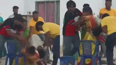 Wedding venue drama: 'Kidnappers' drag bride away, attack guests with chilli powder in Andhra Pradesh