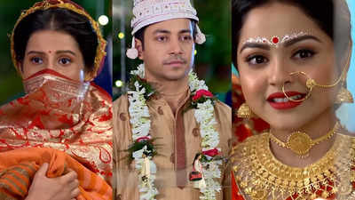 Tumi Ashe Pashe Thakle: Parbati lends her veil to Paro on her wedding day