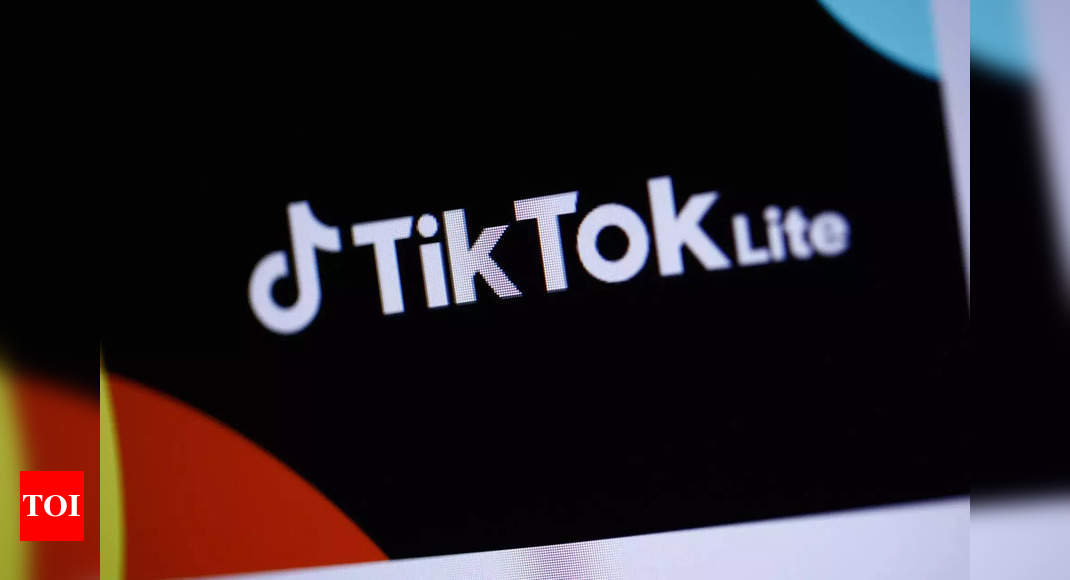 TikTok has submitted risk assessment report on TikTok Lite to EU – Times of India