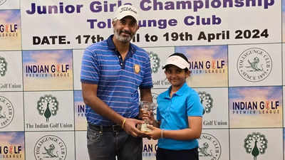 Rajasthan’s 11-year-old golfer Ojaswini Saraswat emerges champion in Kolkata