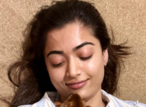 Rashmika Mandanna cherishes moments with her pet dog Aura
