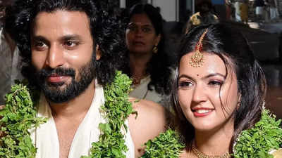First pic! Aparna Das marries 'Manjummel Boys' actor Deepak Parambol in Kerala