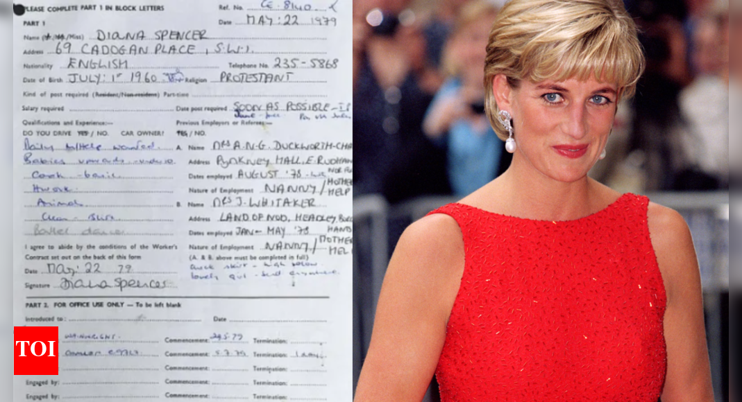 Did Diana lie about her age? Princess's first work contract up for