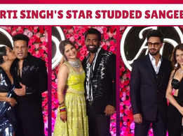 Arti Singh & Dipak Chauhan Sangeet: Ankita Lokhande, Krushna Abhishek, Rashami Desai and many others attend the duo's festivities