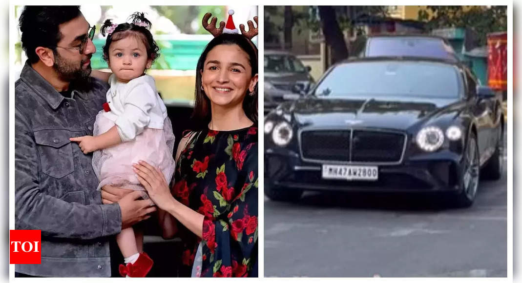 Ranbir Kapoor and Alia Bhatt step out for a drive with daughter Raha in their swanky new luxury car – See photo | – Times of India