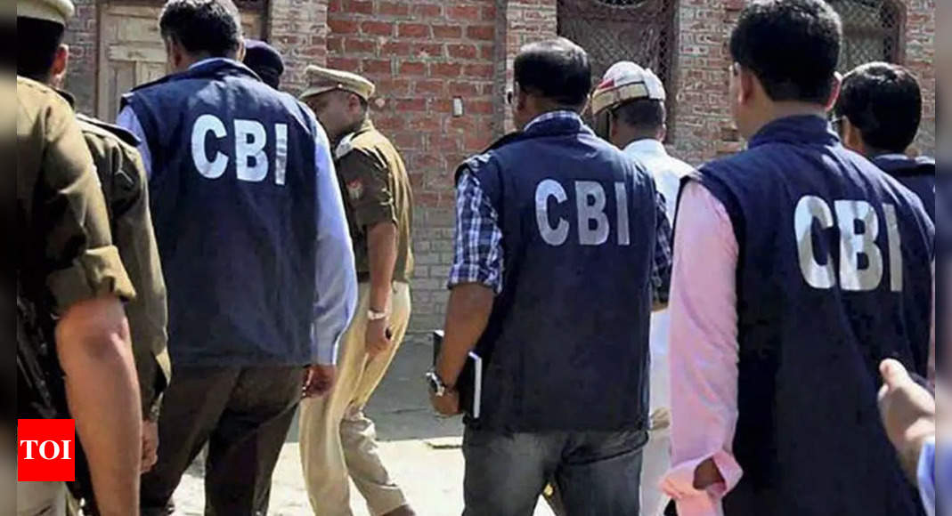 CBI arrests three including Haryana police inspector for taking bribe | India News – Times of India