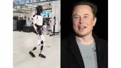 Tesla's Optimus: Elon Musk has an update on its humanoid robot - Times of  India