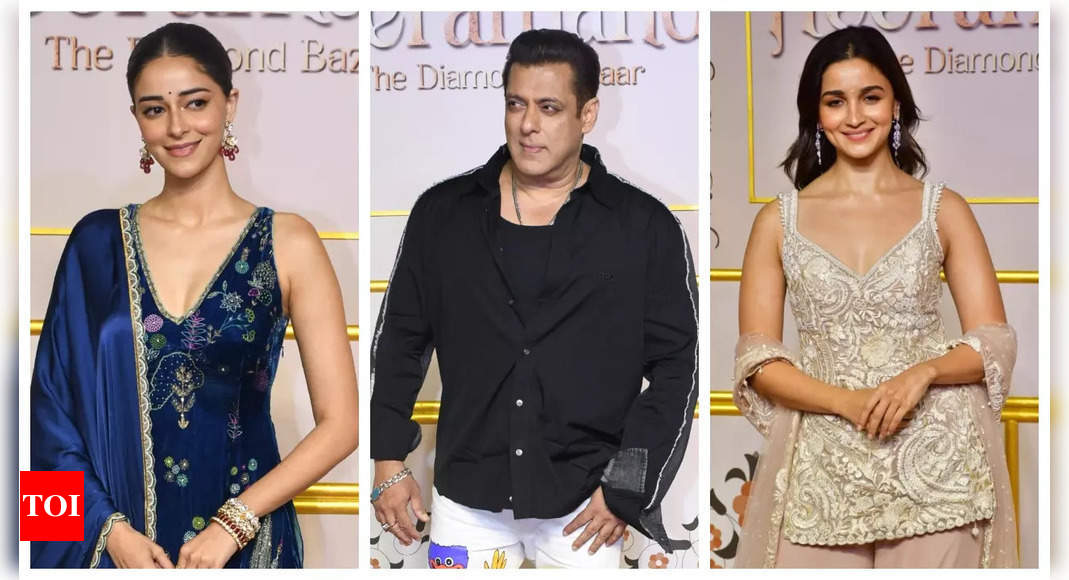 Salman Khan, Alia Bhatt, Rekha, Fatima Sana Shaikh and others light up the red carpet at the premiere of Sanjay Leela Bhansali’s ‘Heeramandi’ – See photos | – Times of India