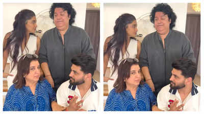 Farah Khan calls Shiv Thakare her favourite contestant from Bigg Boss 16; watch brother Sajid Khan and Nimrit Kaur Ahluawalia's hilarious reaction
