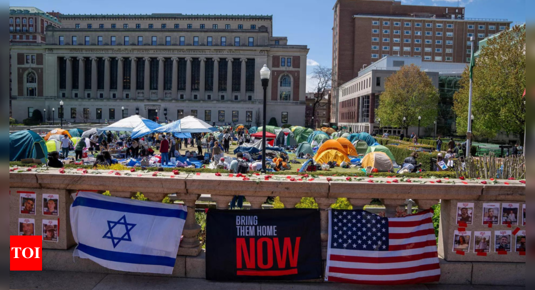 Columbia University extends talks with Gaza war protesters, averting another confrontation – Times of India