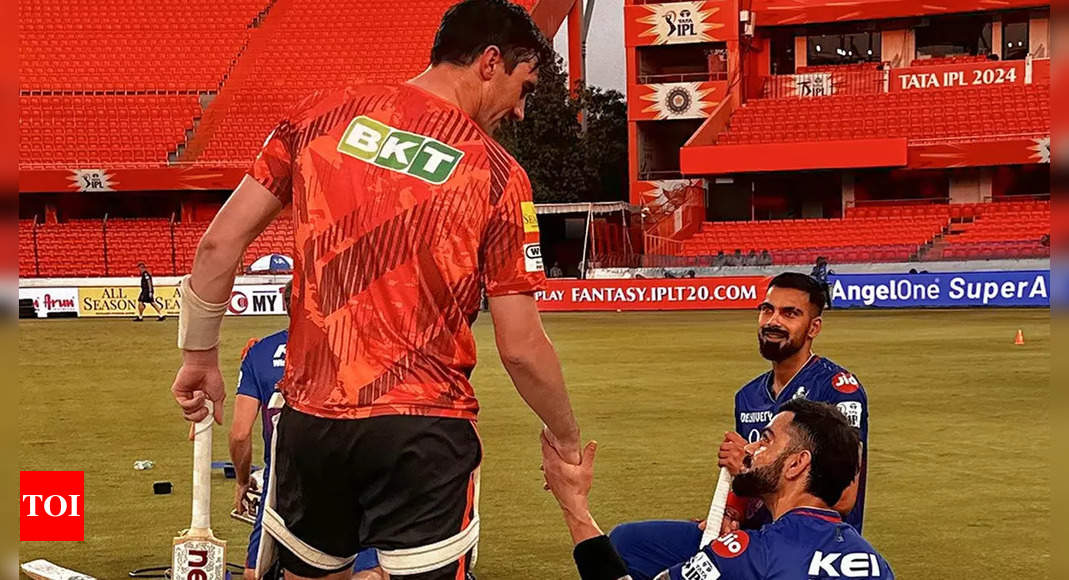 Watch: What made Virat Kohli tell Cummins ‘You are too good, Pat’ ahead of SRH vs RCB | Cricket News – Times of India
