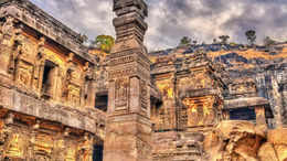 Kailasa Temple A monolithic marvel of Maharashtra