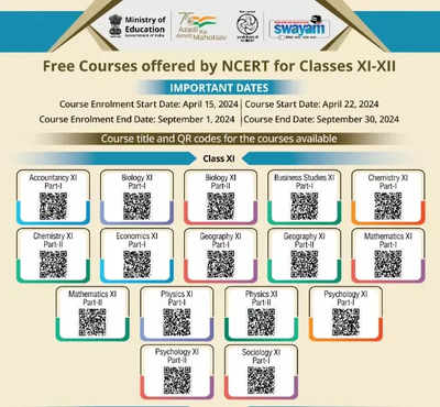 CBSE Informs Schools About Free NCERT Online Courses for Class 11, 12 on SWAYAM Portal