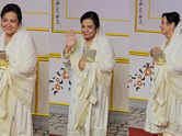 Farida Jalal attends 'Heeramandi' premiere