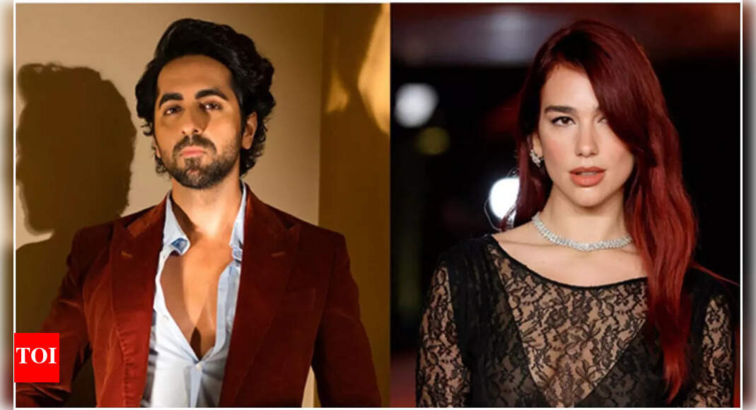 Ayushmann Khurrana and Dua Lipa to attend TIME100 Gala in New York | Hindi Movie News - Vimarsana News