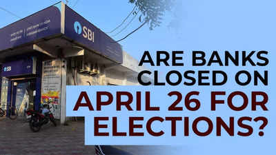 Lok Sabha polls 2024 bank holidays: Banks in these cities will be closed on April 26 for general elections Phase 2
