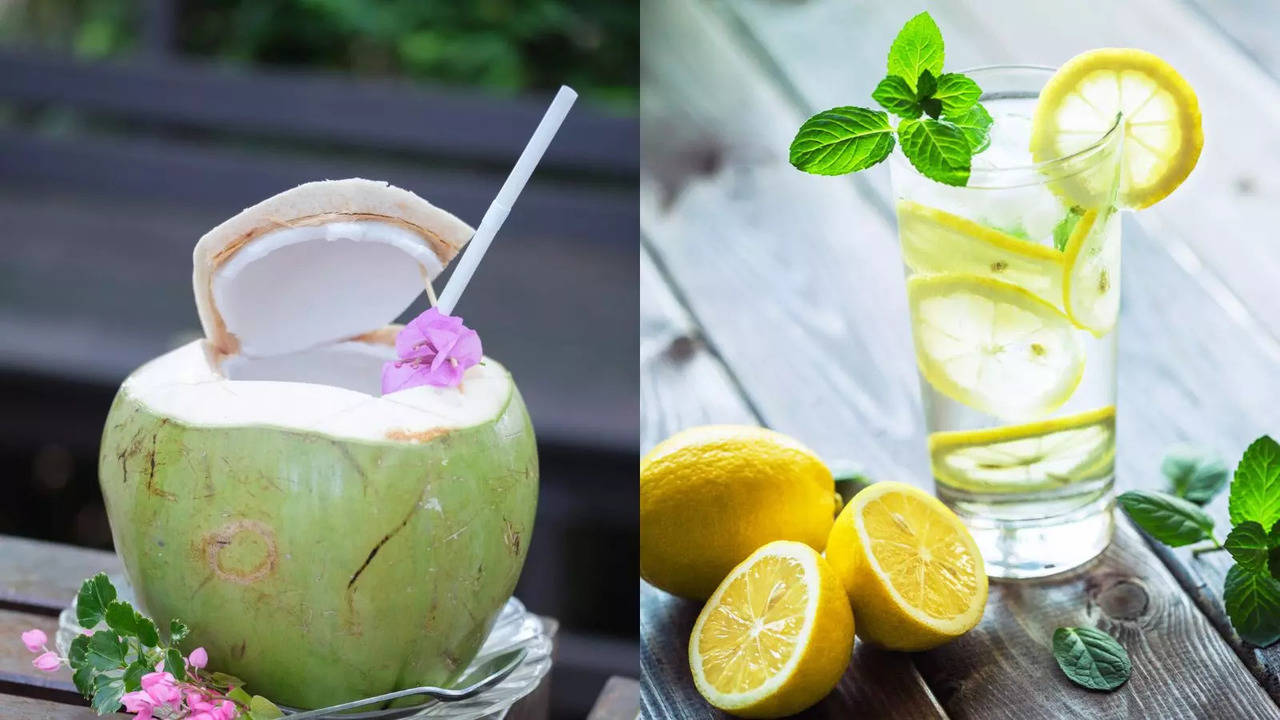 Benefits of coconut water with lemon 