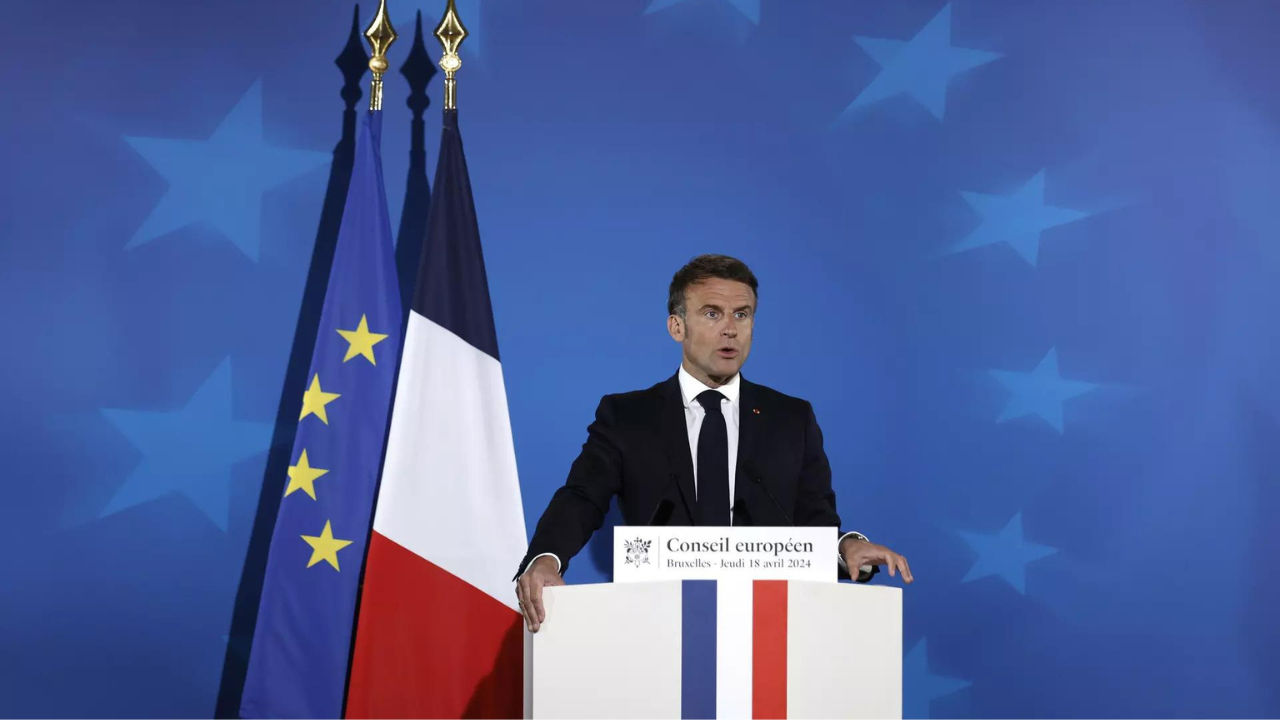 French president will outline his vision for Europe as an assertive global power amid war in Ukraine – Times of India