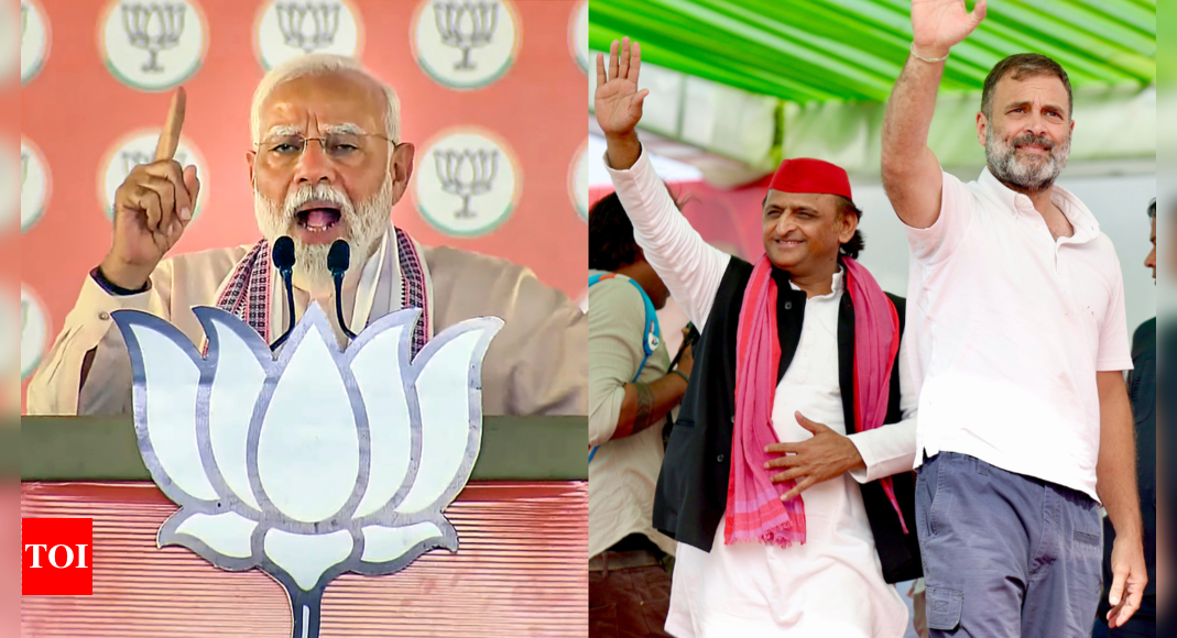 ‘Flop pair of do ladkon ki jodi’: PM Modi takes dig at alliance of Rahul Gandhi, Akhilesh Yadav in UP | India News – Times of India