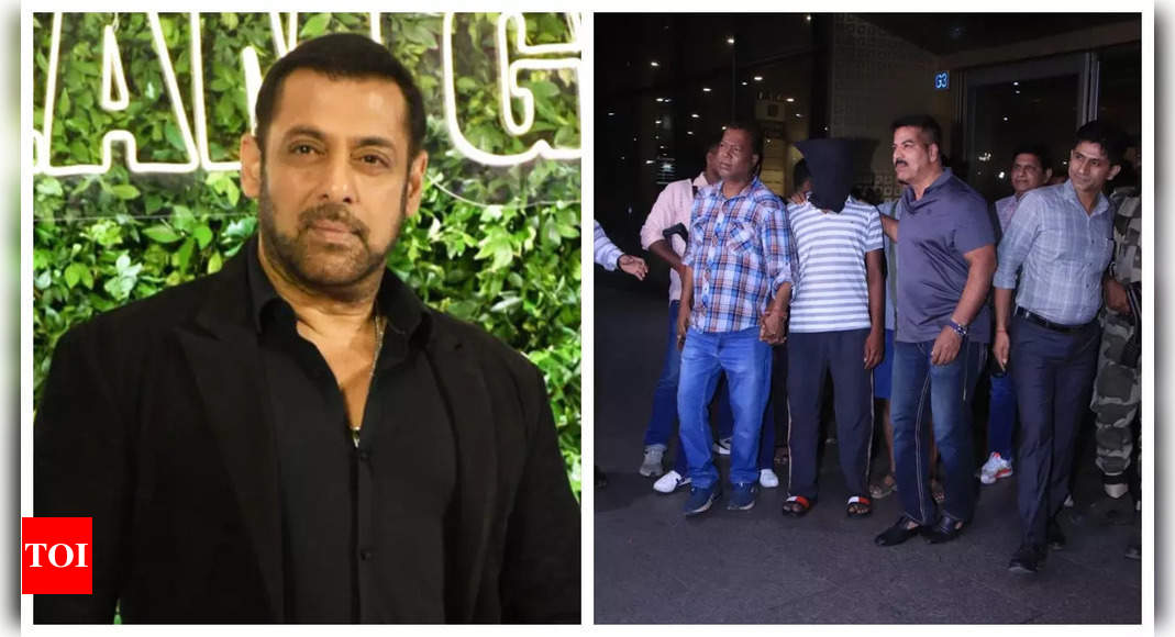 Salman Khan gunfire incident: Mumbai crime branch arrests two people from Punjab for allegedly supplying guns to the two accused in the case - See photos