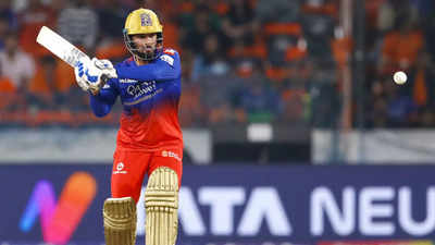 Watch: Rajat Patidar hits four successive sixes off Mayank Markande, slams joint-second fastest fifty for RCB in IPL