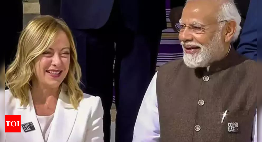 PM Modi speaks to Italian counterpart Giorgia Meloni, thanks her for G7 summit invite | India News – Times of India