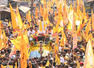 Candidates engage in a show of strength by taking out jumbo rallies as curtains come down on nominations phase in AP