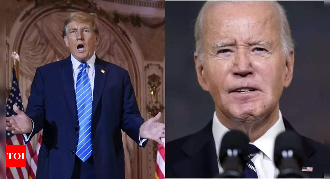 ‘Don’t inject bleach’: Biden mocks Trump on anniv of infamous Covid comments – Times of India