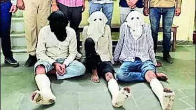 ₹71L loot case: Three main accused held