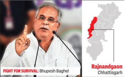 BJP on guard as wounded Baghel eyes redemption in Rajnandgaon