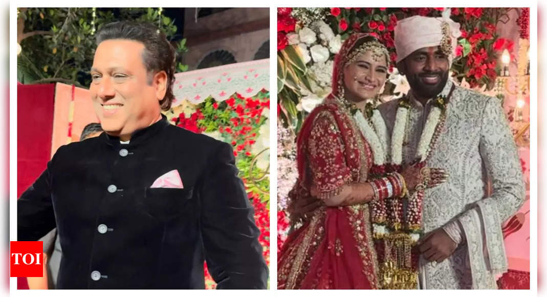 Govinda showers blessings on Krushna’s sister Arti Singh’s marriage: May god protect her from evil eyes | Hindi Movie News – Times of India
