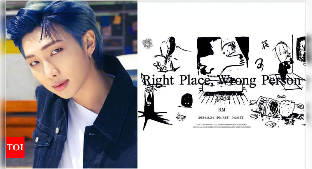 BTS RM Second Solo Album ‘Right Place, Wrong Person’ Announcement | – Times of India