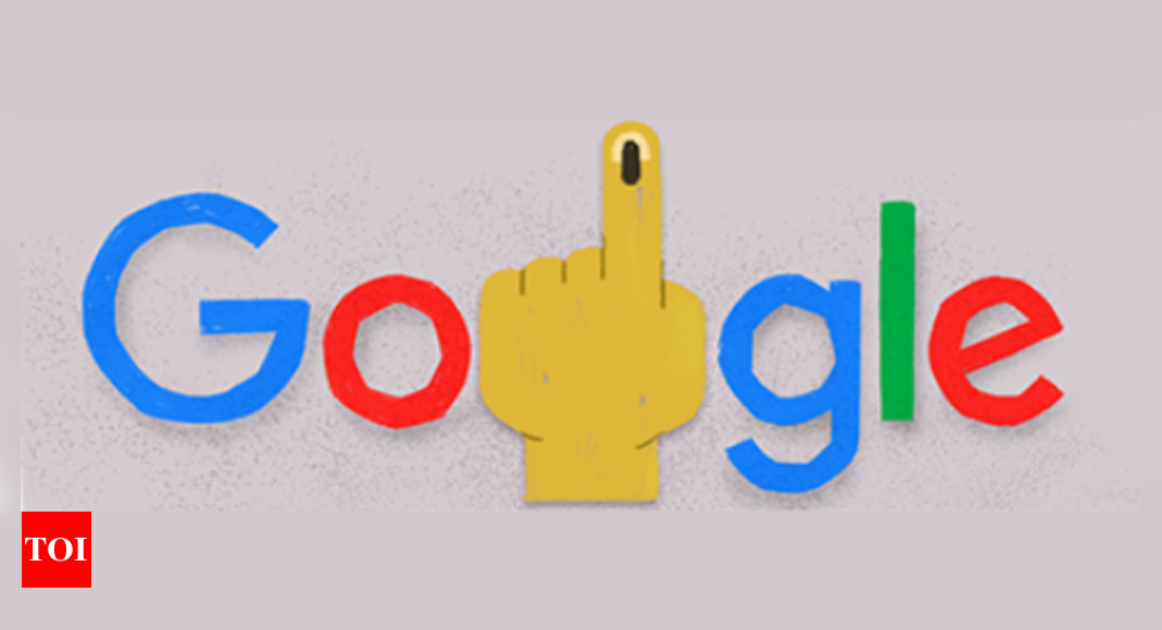 Google Doodle marks Phase 2 of Lok Sabha elections | India News – Times of India