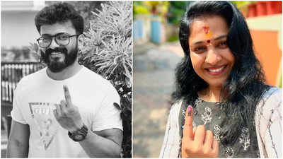 General election 2024: Malayalam TV celebs cast their vote