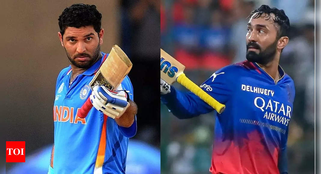 ‘There is no point in picking him’: Yuvraj Singh on why India should snub Dinesh Karthik for T20 World Cup | Cricket News – Times of India