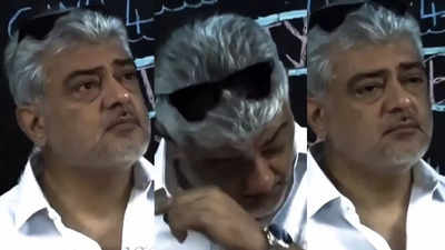Ajith's emotional moment from the Lok Sabha election goes viral