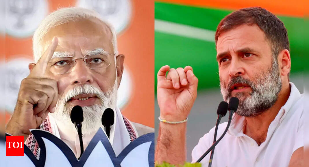 'He may even shed tears on stage': Rahul Gandhi accuses PM Modi of ...