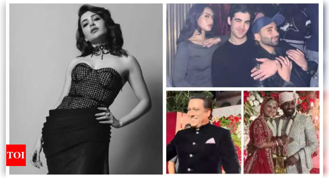 Samantha Ruth Prabhu repurposes wedding gown, Tiger Shroff replaces Akshay Kumar in elaichi ad with SRK-Ajay Devgn, Aarav Bhatia parties with Nysa Devgn in London: Top 5 entertainment news of the day | – Times of India