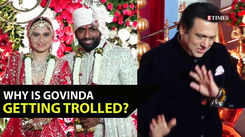 Govinda attends Krushna's sister Arti Singh's wedding sans wife Sunita Ahuja; trolls write, 'His wife is so dominant and negative'