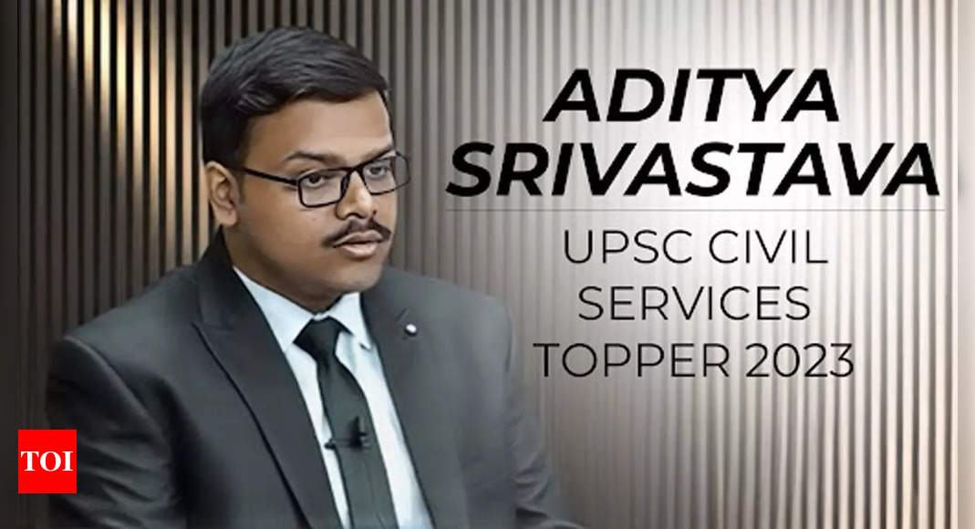 UPSC topper Aditya Srivastava’s marksheet revealed: Debate erupts over evaluation