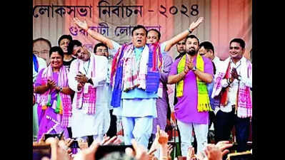 Will make Assam one of top 5 states: CM at two poll rallies