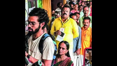 Voting in Thrissur largely peaceful