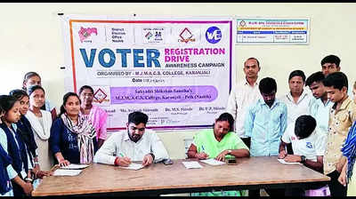 Nashik West leads in fresh voters’ enrolment in district
