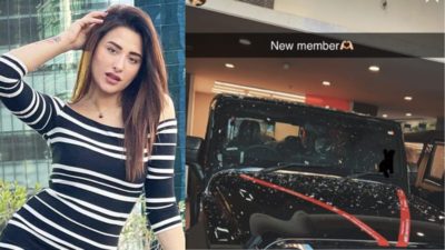 Bigg Boss 13's Mahira Sharma buys a new swanky car, calls it the 'new member'