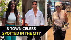 #CelebritySotting: From Sara Ali Khan to Saiee Manjrekar, B-Town stars spotted in Mumbai