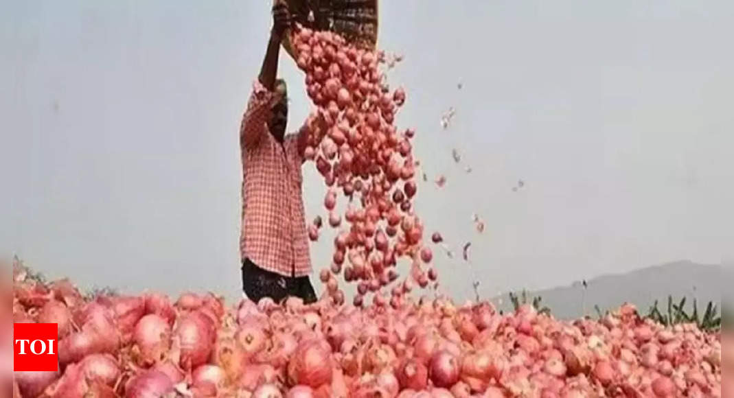5,000 tonne of onions to be irradiated to ensure higher availability of onions | India News – Times of India