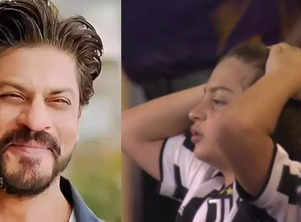SRK's son AbRam's heartfelt reaction at IPL