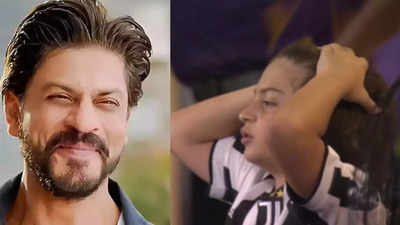 Shah Rukh Khan's son AbRam Khan's heartfelt reaction at IPL impresses spectators