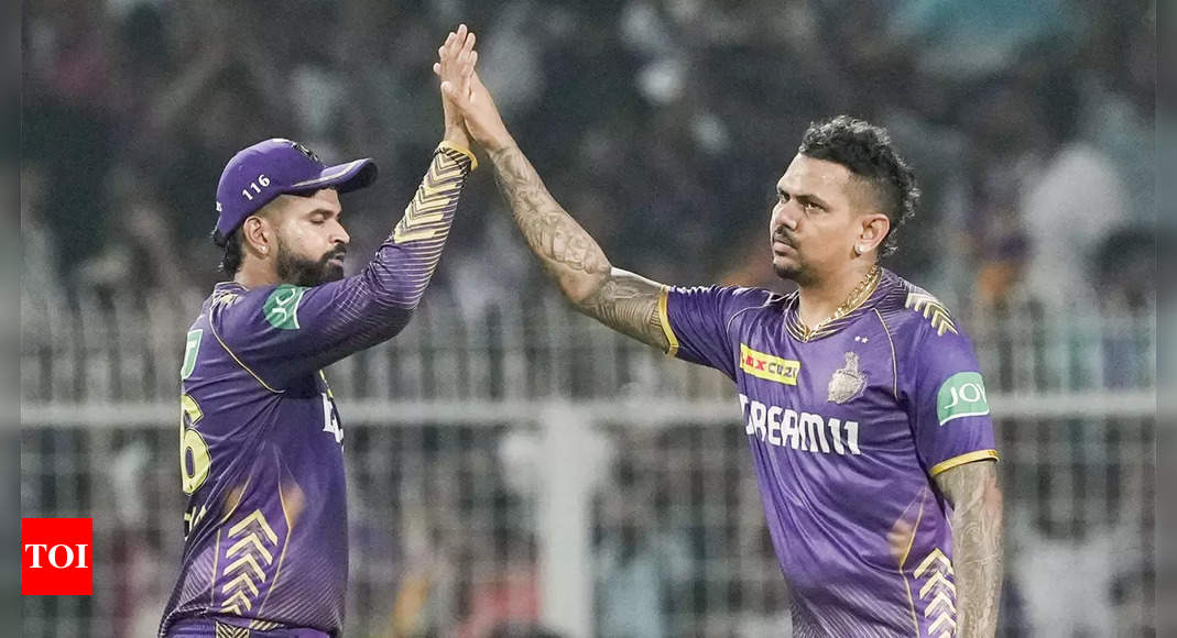 Sunil Narine surpasses Ravichandran Ashwin to claim fifth spot in IPL wicket-takers' list | Cricket News – Times of India