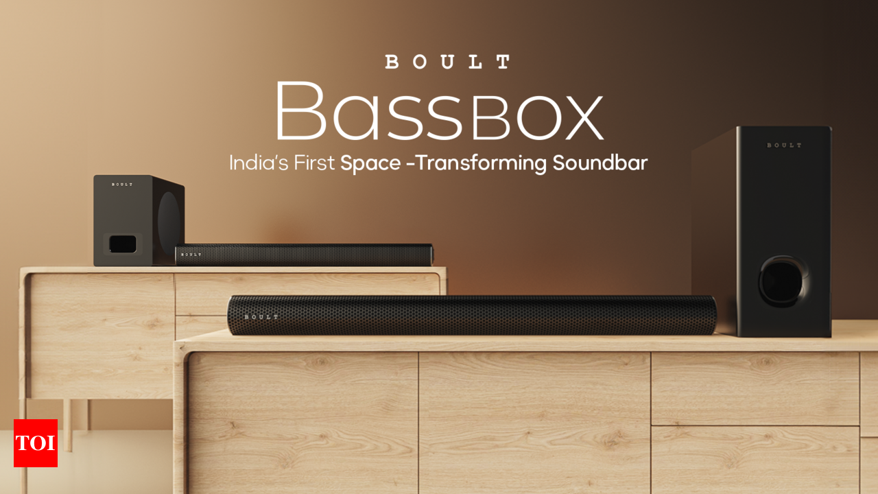 Soundbar with bass shops box